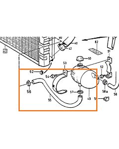 Radiateur Slang B28F onder