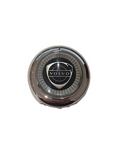 Volvo Claxon Kappe mit Chromring komplett auf Lenkrad P1800 - Fahrgestellnr 25499 Volvo Teil Nr 664477comp Produkt