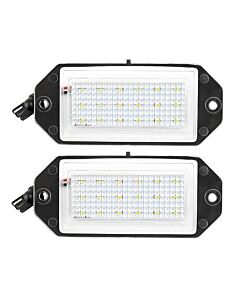 Kenteken plaat verlichting Voor 850 940 960 sedan LED set van 2 5000K