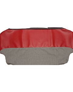 Bekleding 445 achterbankhoes rood-grijs 215-153