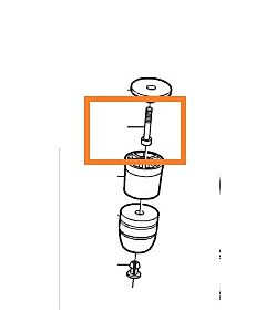 Bout Schokbreker Achteras Boven Bovenaan FWD Volvo 850 - S70 - V70 - C70