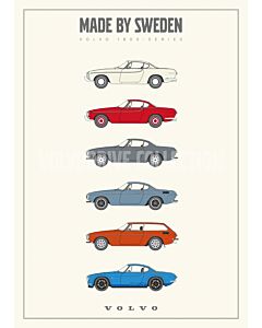 Poster P1800 Made by Sweden
