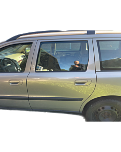 porte porte arrière gauche Volvo V70 vert 449 côté conducteur