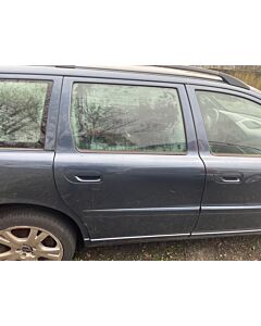 porte arrière droite arrière Volvo V70 bleu métallisé 446 côté passager