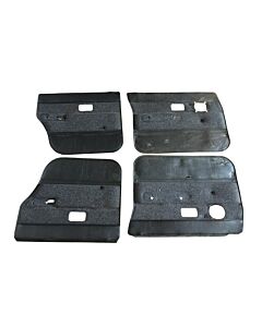 Volvo 240 Türverkleidungsset Farbe Pfeffer und Salz. Teil Nr. P-und-ZTürverkleidungsset240. Gebrauchtes Produkt.