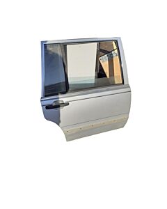 Rechter hinterer Türöffner für Volvo 740 760 in Silber Metallic, Passagierseite