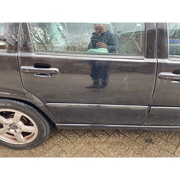 Rechte hintere Türverkleidung für Volvo V70 Schwarz 019, Beifahrerseite