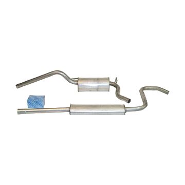 Uitlaatsysteem VOLVO 340-360 2.0 benzine motor B19 B20