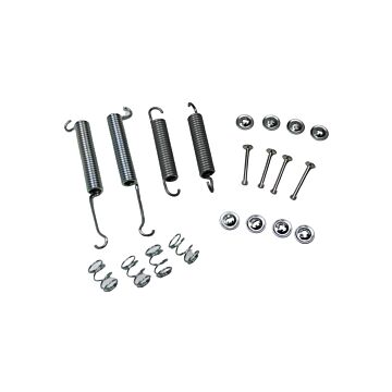 Rem schoen montage set (verenset incl trekveren)B20  Amazon+P1800 achter 1968+ dubbel remsysteem