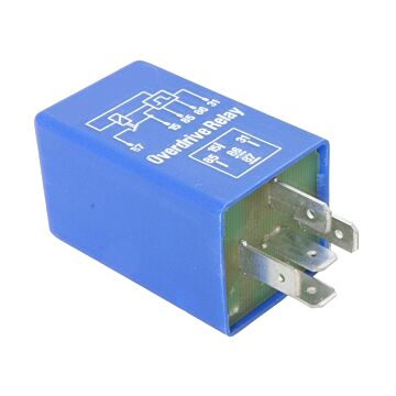 Relais Overdrive 240+260+740+760+780 1981+ (blauw) 