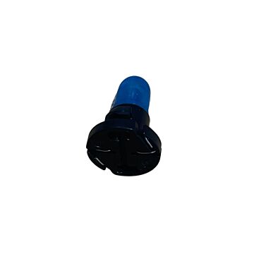 Lampje blauw met zwarte houder MCC en Verlichtingschakelaar/kachelschakelaar Volvo C30 C70 (2006-) S40 V50 (2004-) S60 (-2009) S80 (-2006) V70 P26 XC70 (2001-2007) XC90 (-2014)