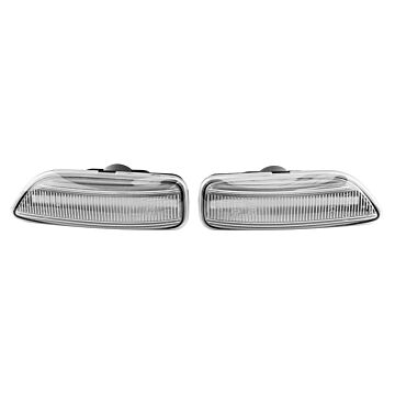LED-zijlamp  heldere lens  dynamisch amber  1 paar S60  S80  V70  XC70 Cross Country  XC90