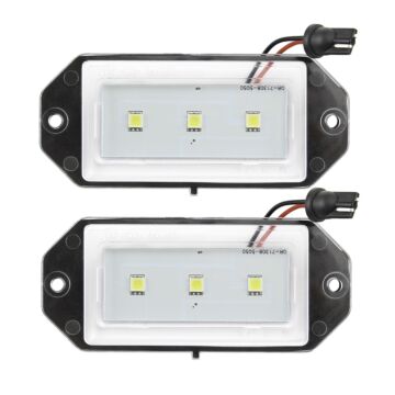 LED kentekenplaatverlichting  6000K  1 paar 850  960  S90