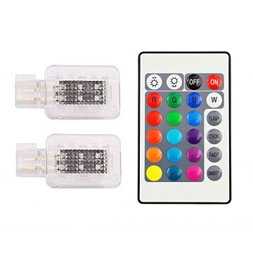 RGB LED-instaplamp  1 paar C30  S40  S60  V50  V60  XC60