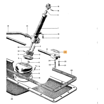Dichtung Ölpumpe B16 B16A -124556 B16B -56.094 für Volvo