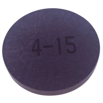 Klepstelplaatje B19+B21+B23+B230 4.70mm