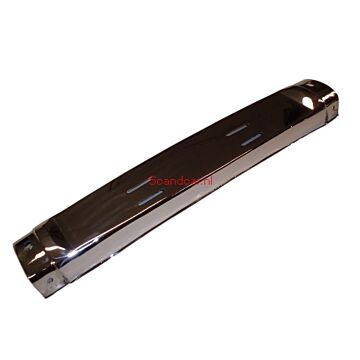 Bumper PV444+PV544 1957+ midden achter RVS