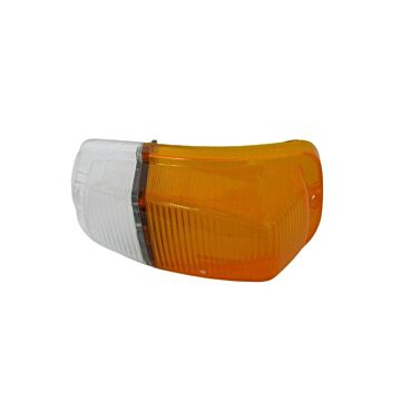 Glas knipperlicht Amazon oranje/wit Rechts richtingaanwijzerglas origineel
