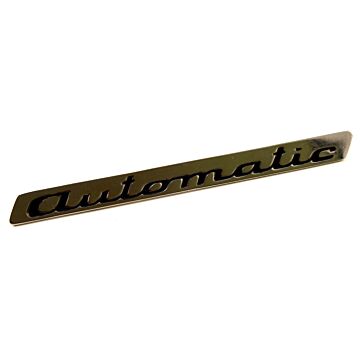 Embleem inchAutomaatinch - Alu. Volvo typeVolvo 120 130 220 : Volvo 140 : Volvo 164 :