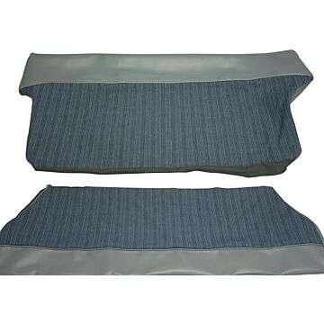 Bekleding achterbank PV544 1962 blauw set rug en zitting 41-198