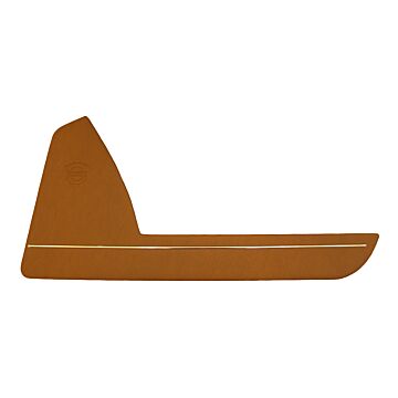 Bekleding P1800S deurpaneel rechts onder bruin ZIE SET 692180 