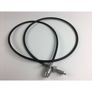 Kilometerteller kabel PV444+445 1947-1952 -cch 36987 154cm aansl teller 14 7mm