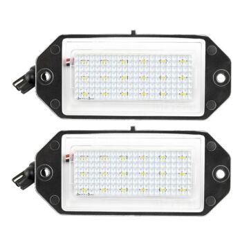 Kenteken plaat verlichting Voor 850 940 960 sedan LED set van 2 5000K
