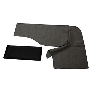 Bekleding PV544 zijpaneel links achter grijs 1958 21-140
