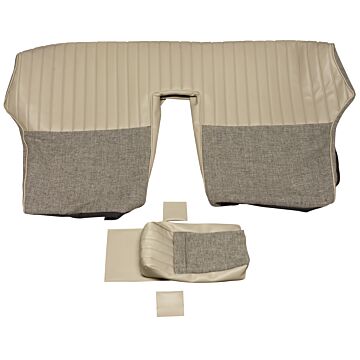 Bekleding Amazon 59-60 achterbank rug 14-112 grijs/wit