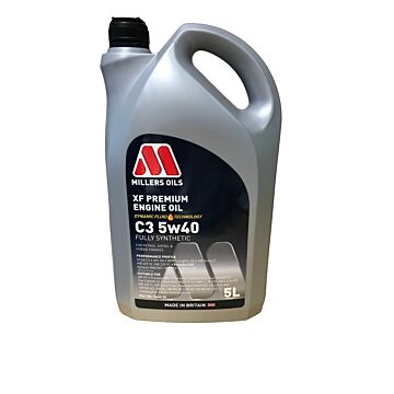 Millers olie 5W40 longlife full synthetisch 5 liter