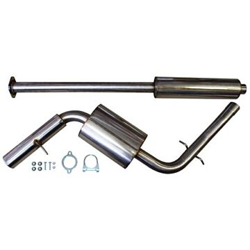 RVS Sportuitlaatsysteem Catback Volvo S60 2001-2009 2 4/2 0T/2 3T/2 4T/2 5T/2 4D/2 4D5