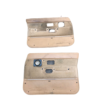 Türverkleidung Panel 4-Türer Beige SET LV + RV Volvo 240, gebrauchtes Produkt