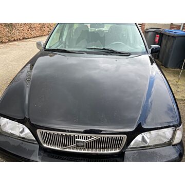 Motorhaube Volvo V70 Schwarz 019