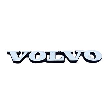 Gebrauchtes Kotflügelemblem Volvo 240 260 740 760, Emblem Kotflügel Volvo 200 und 700 Serie, Teilenummer 1246038
