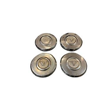 Radkappe Volvo, Set 4 Stück, Nabenabdeckung, Nabenkappe, Radabdeckung, Original Volvo, Volvo 240 Serie, 242, 244, 245 1975-1984, Gebraucht.